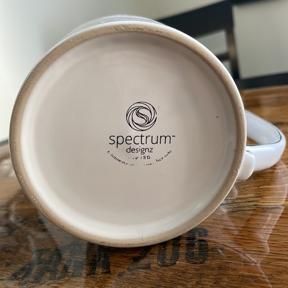 CAT LOVER Coffee Mug by Spectrum Designz - Large 21oz w/ Interior Polka Dots - Picture 7 of 8